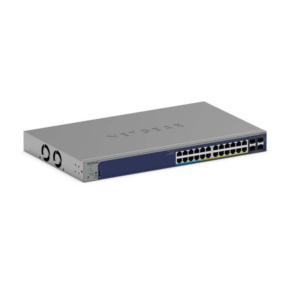 24P GE POE++ SMART SWTH W/10G SFP+ (GS728TXUP)