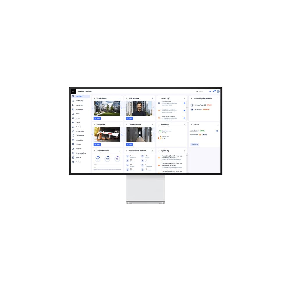 2N® Access Commander Add-on Attendance Monitoring license