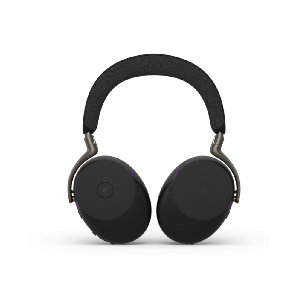 Jabra Evolve3 85 UC, Link390a, Black With wireless charging pad