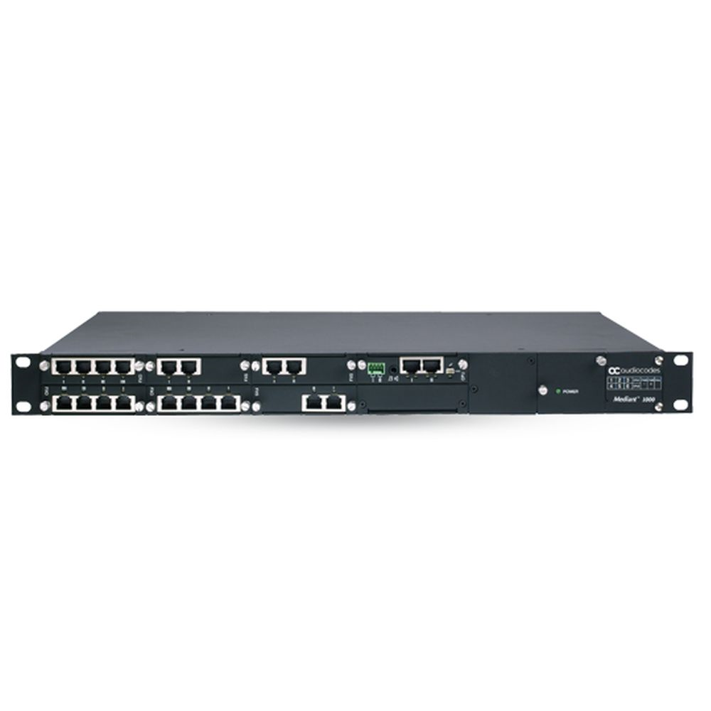 Mediant 1000B with one Active/Standby pair of GE interfaces
