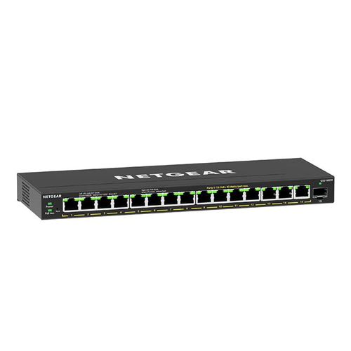 16PT GE PLUS SWCH W/ HI-PWR POE+ 16PT GE PLUS SWCH W/ HI-PWR POE+