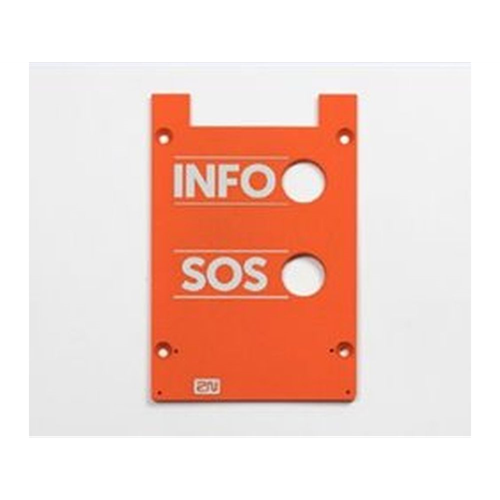 2N® IP Safety - front panel, 2 buttons, INFO&SOS