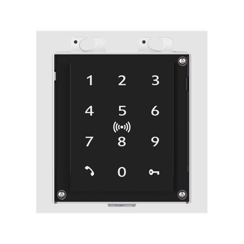 2N® IP Verso – Touch keypad & RFID 125kHz, Seos® Compatible 13.56MHz PICard compatible, NFC