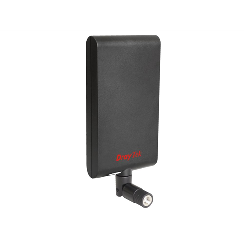 DrayTek Paneel antenne 802.11a/n/ac 7.5dBi 10dBi (5GHz), reverse SMA connector DrayTek Paneel antenne 802.11a/n/ac 7.5dBi 10dBi (5GHz), reverse SMA connector