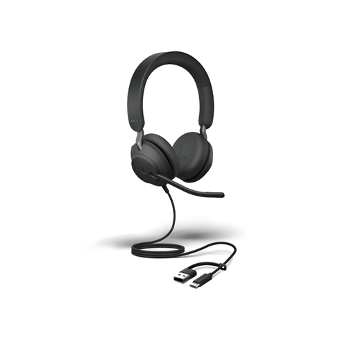 Jabra Evolve2 40 SE, USB C/A, MS Stereo