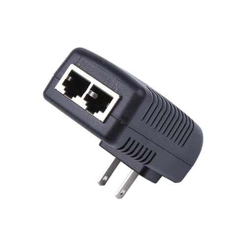 POE injector AC/DC 350mA voor normaal stopcontact