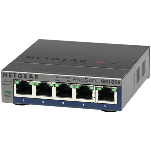 ProSafe Plus 5port Gig. Ethernet switch unmanaged Switch 5x 10/100/1000 desktop ProSafe Plus 5port Gig. Ethernet switch unmanaged Switch 5x 10/100/1000 desktop