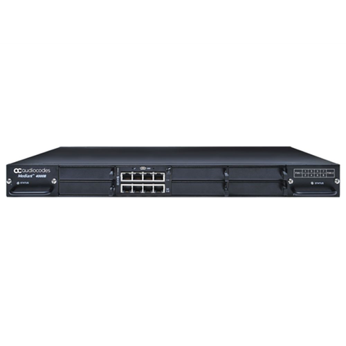 Redundant pair of Mediant 4000B Enterprise Session controller (ESBC) - with 0 sessions (bare bones) Redundant pair of Mediant 4000B Enterprise Session controller (ESBC) - with 0 sessions (bare bones)