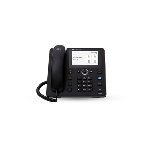 Teams C455HD IP-Phone PoE GbE black with integrated BT and Dual Band Wi-Fi