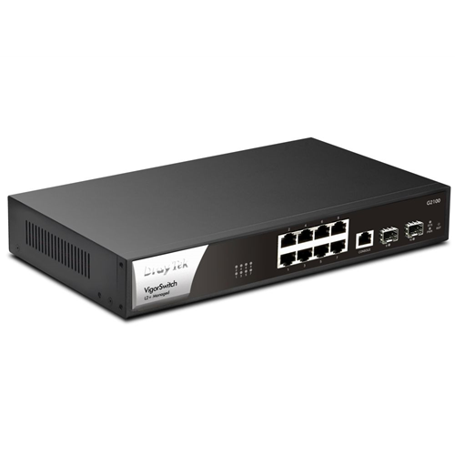 VigorSwitch G2100 10 poorts Gigabit switch VigorSwitch G2100 10 poorts Gigabit switch