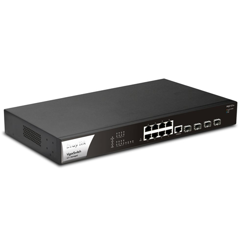 VigorSwitch PQ2121x 12 poorts Layer 2+ managed switch VigorSwitch PQ2121x 12 poorts Layer 2+ managed switch
