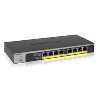 8PT POE/POE+ GIGABIT UNMANAGED SWCH